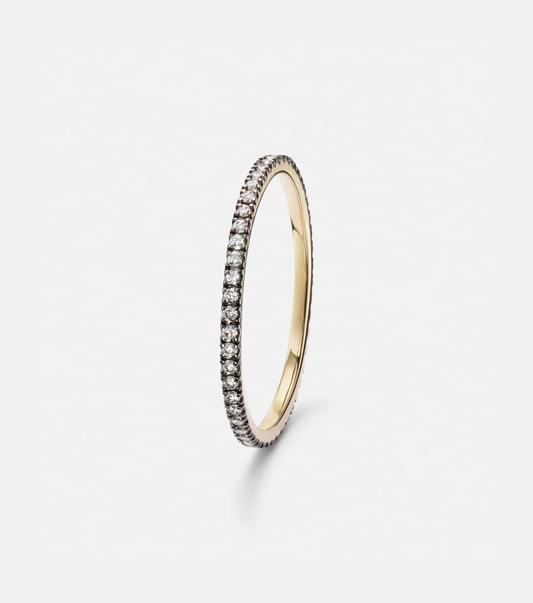 Ring Come Closer aus 14kt Gelbgold (585/1000) mit Diamanten | Stone and Strand