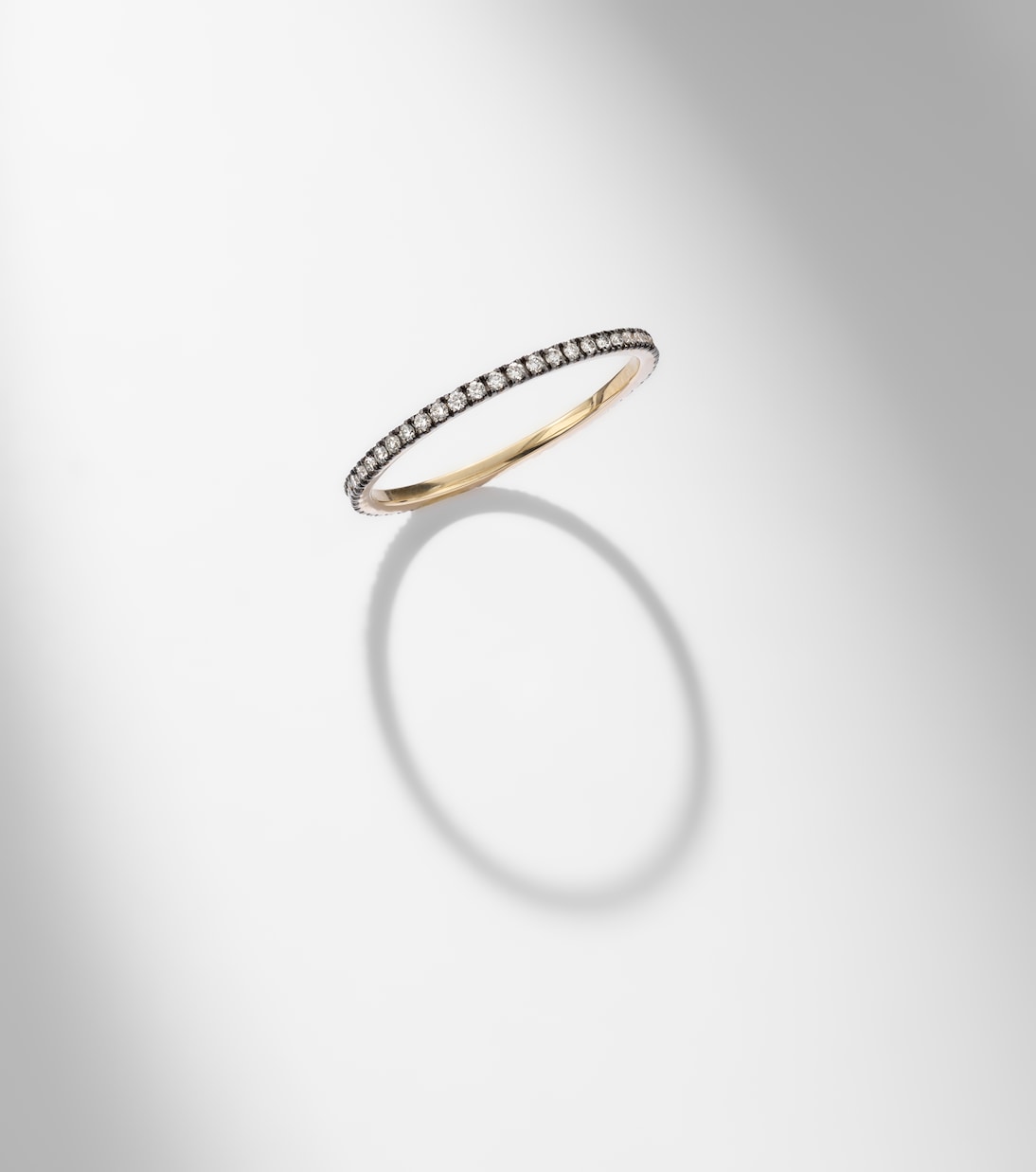 Ring Come Closer aus 14kt Gelbgold (585/1000) mit Diamanten | Stone and Strand