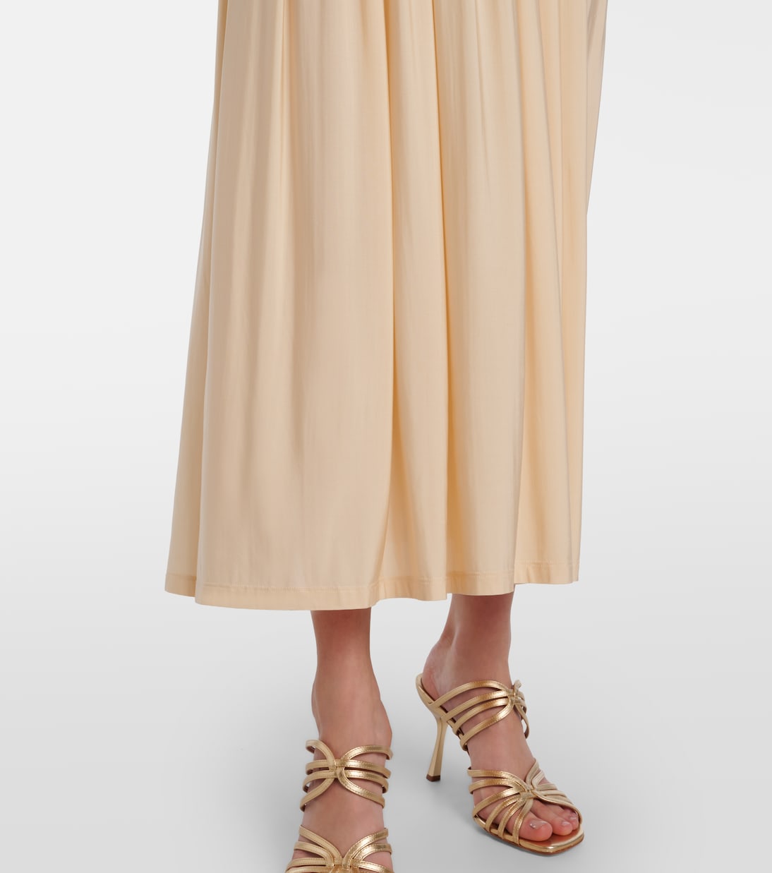 Rebellion off-shoulder jersey maxi dress | Zimmermann