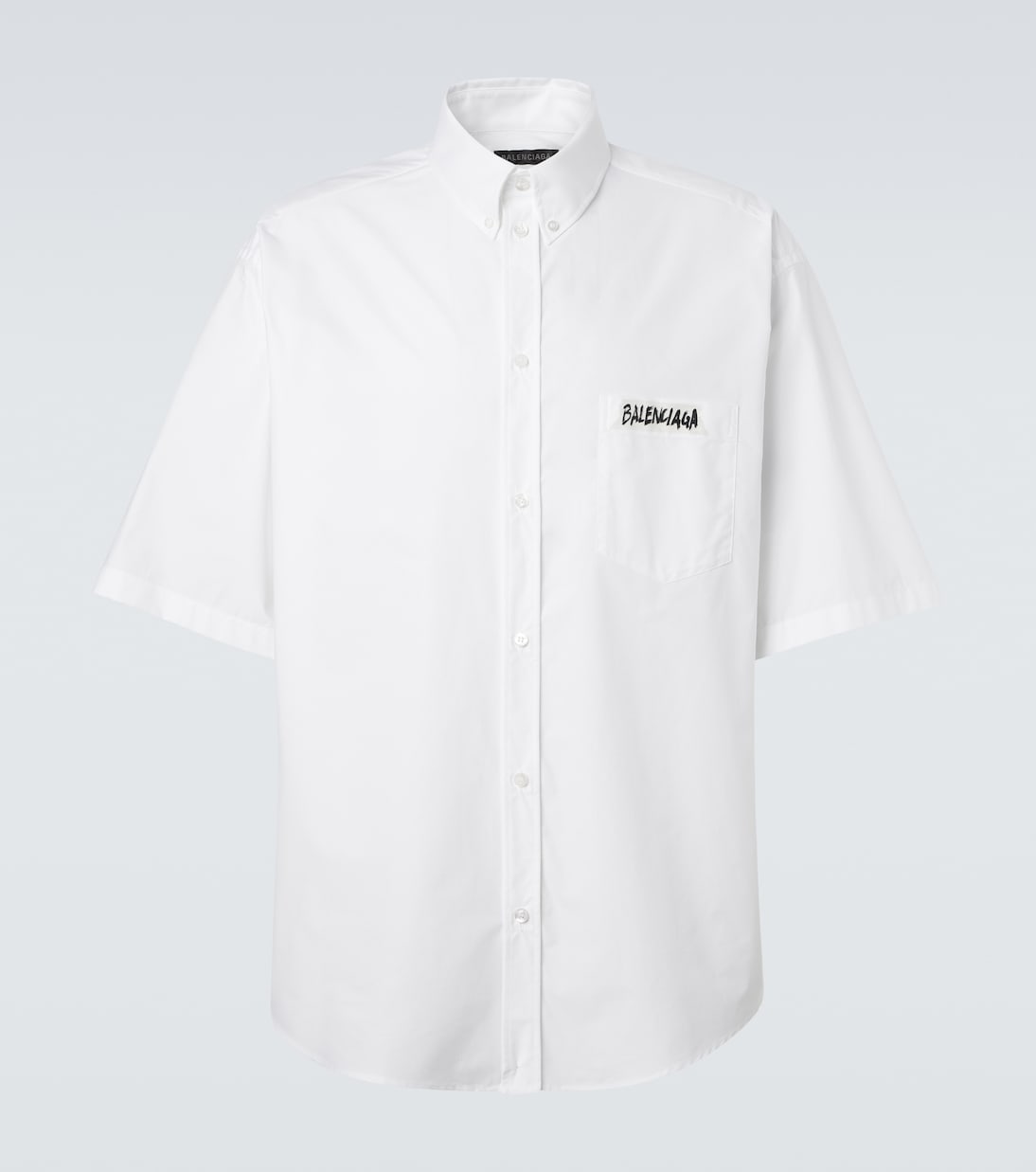 Hemd Masking Tape aus Baumwollpopeline | Balenciaga