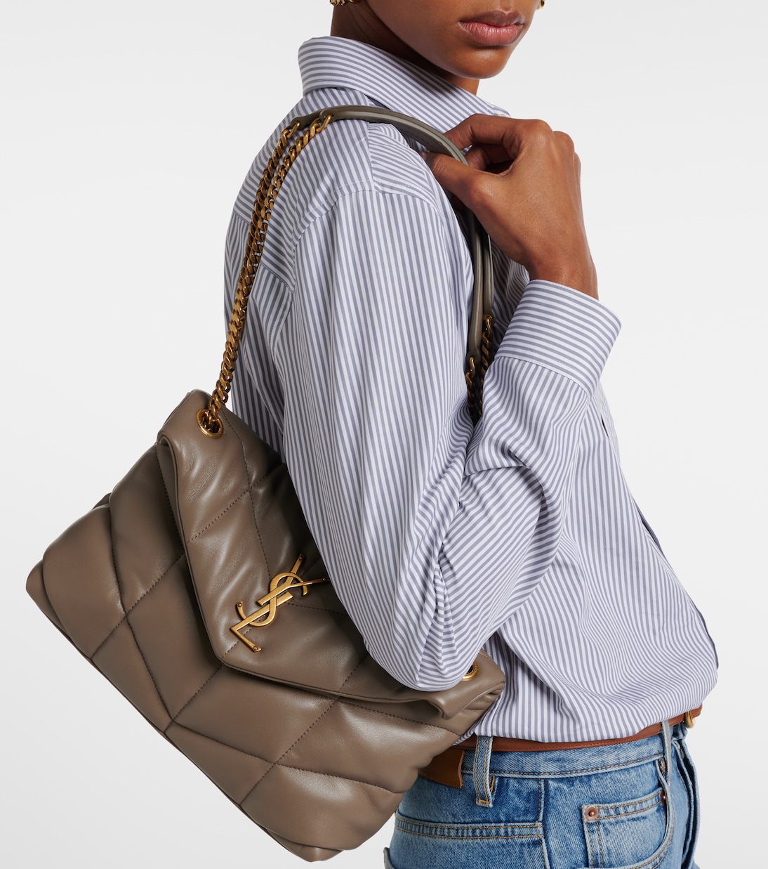 Schultertasche Puffer Small aus Leder | Saint Laurent