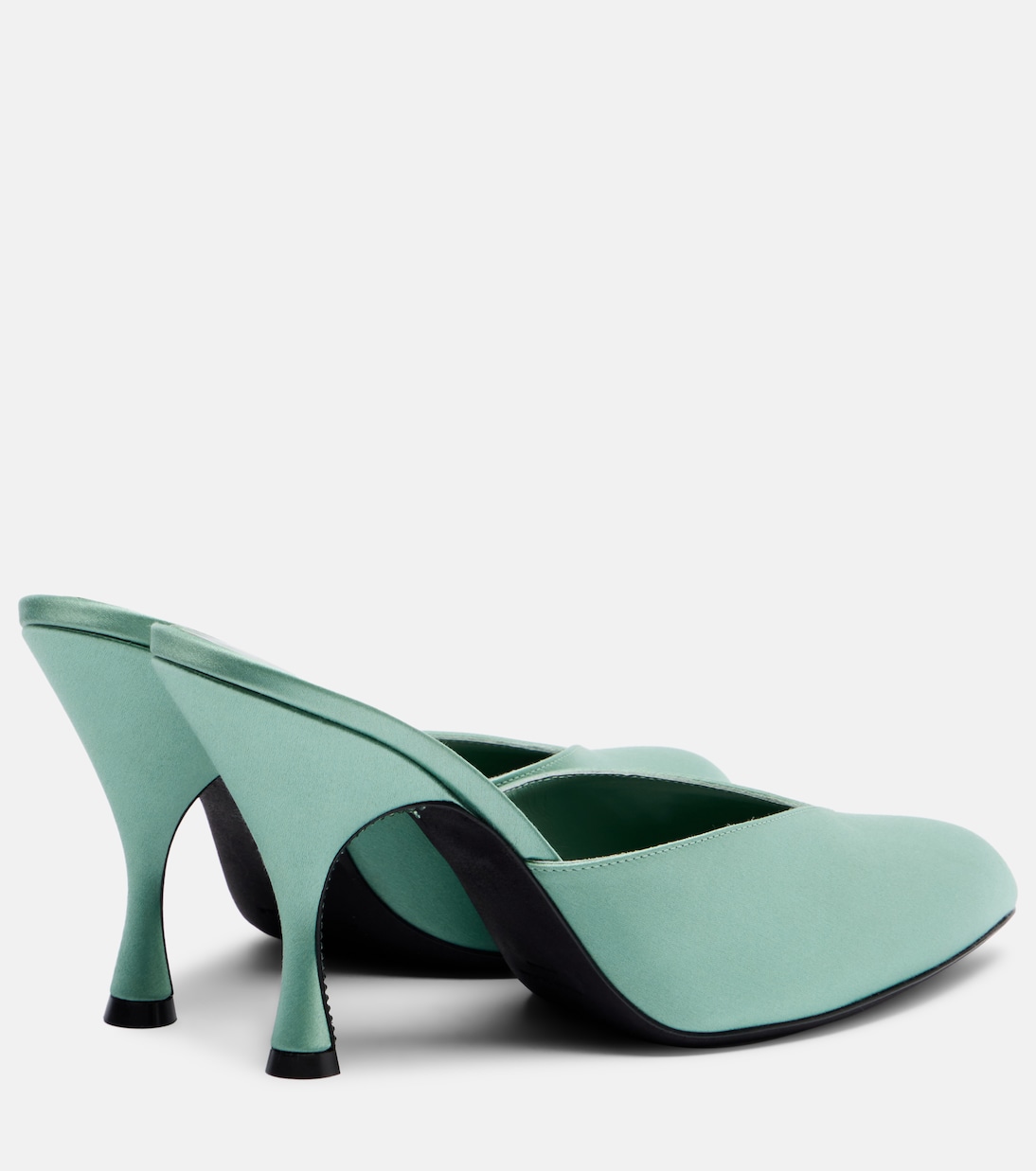 Sitting Pretty 95 satin mules | Herbert Levine