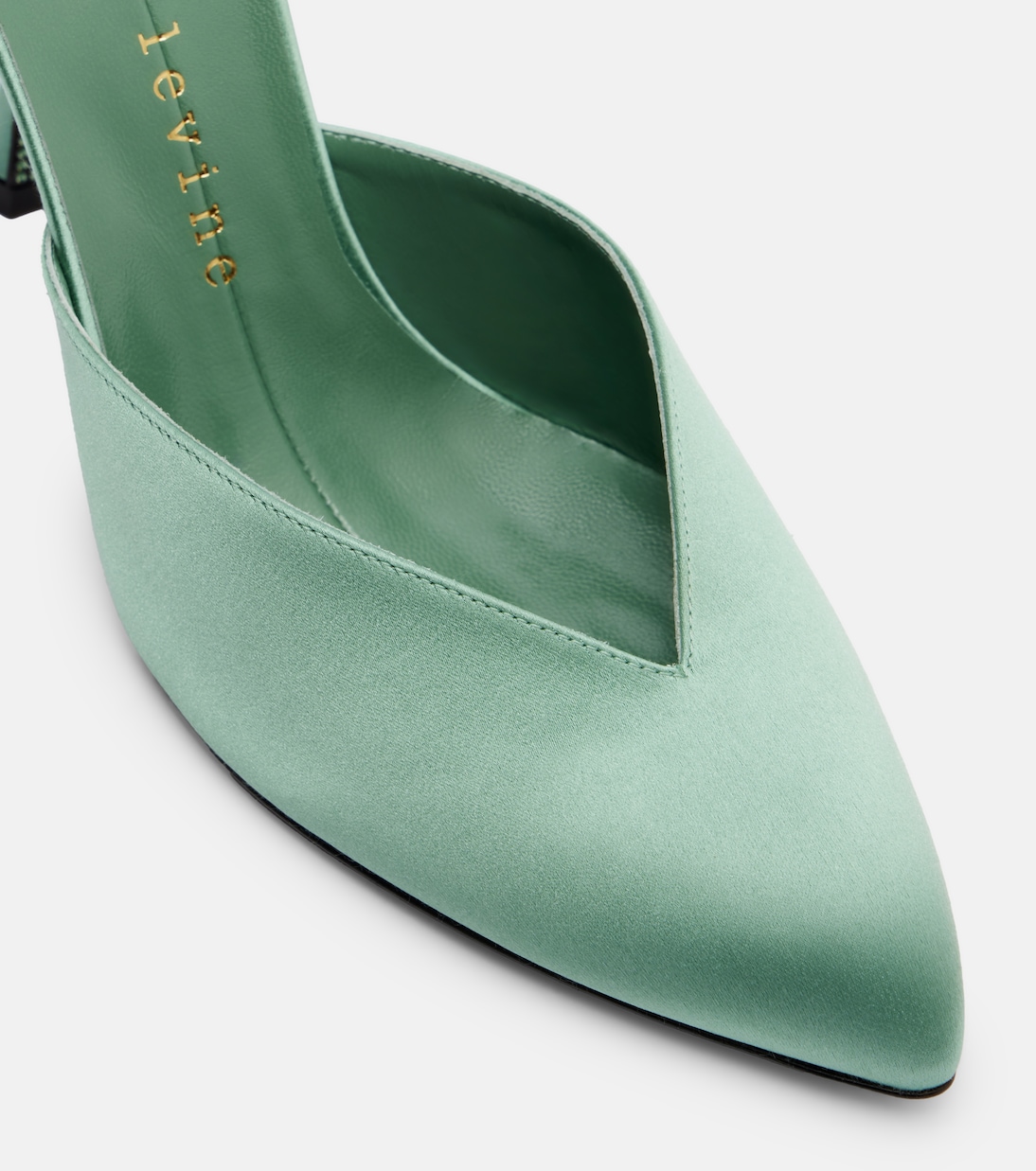 Sitting Pretty 95 satin mules | Herbert Levine