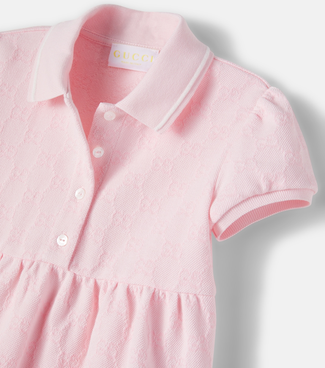 Bébé – Robe polo GG en coton | Gucci Kids