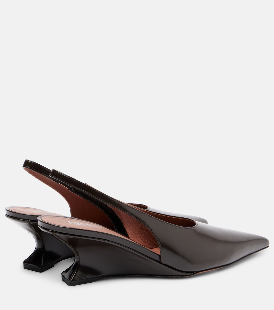 Slingback-Pumps Nina aus Leder | Paris Texas