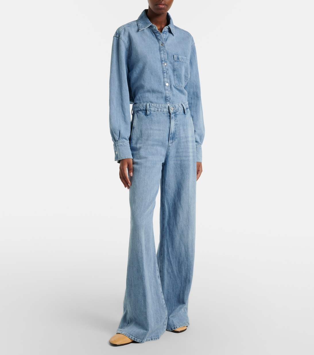 Jeans anchos de denim | 7 For All Mankind