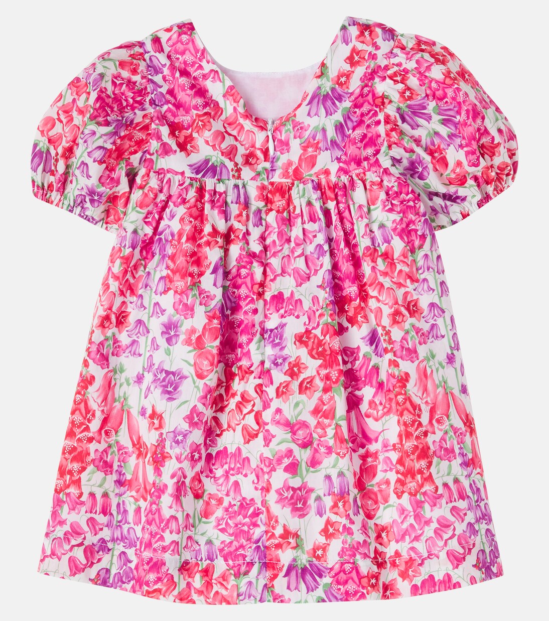 Baby floral ruffled cotton dress | Tartine et Chocolat