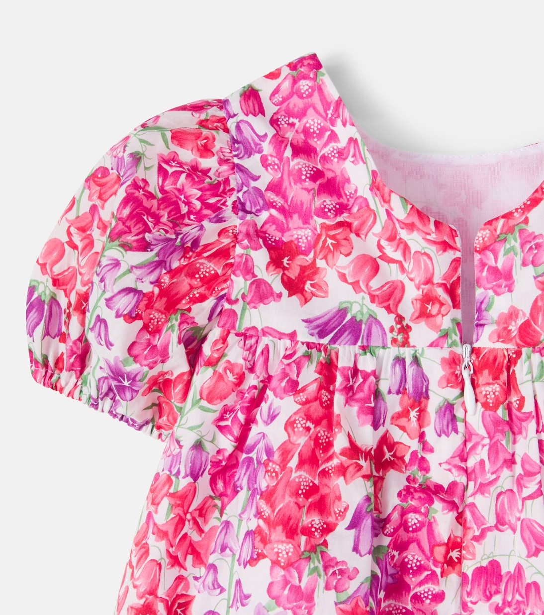 Baby floral ruffled cotton dress | Tartine et Chocolat
