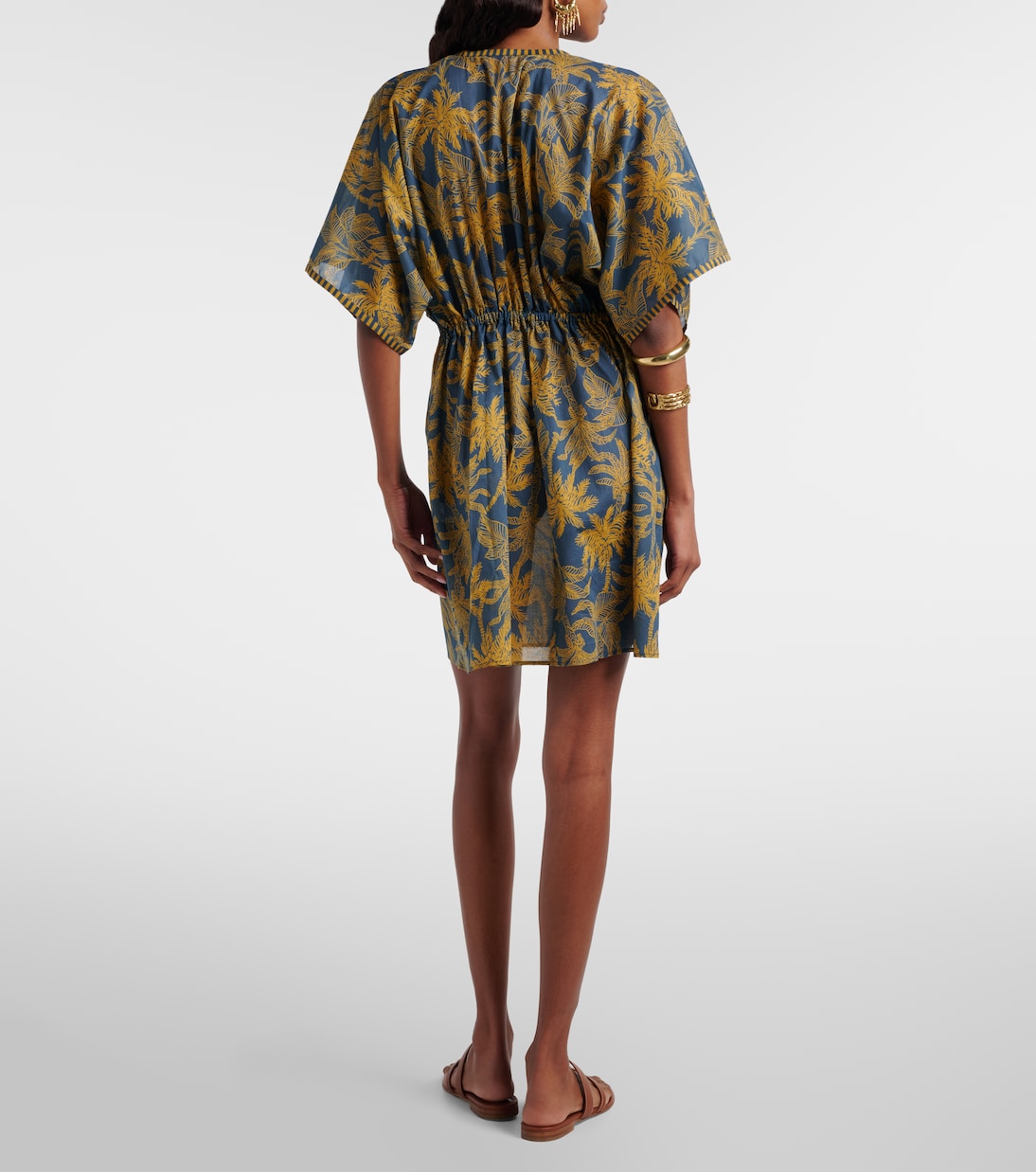 Peninsule cotton voile minidress | Eres