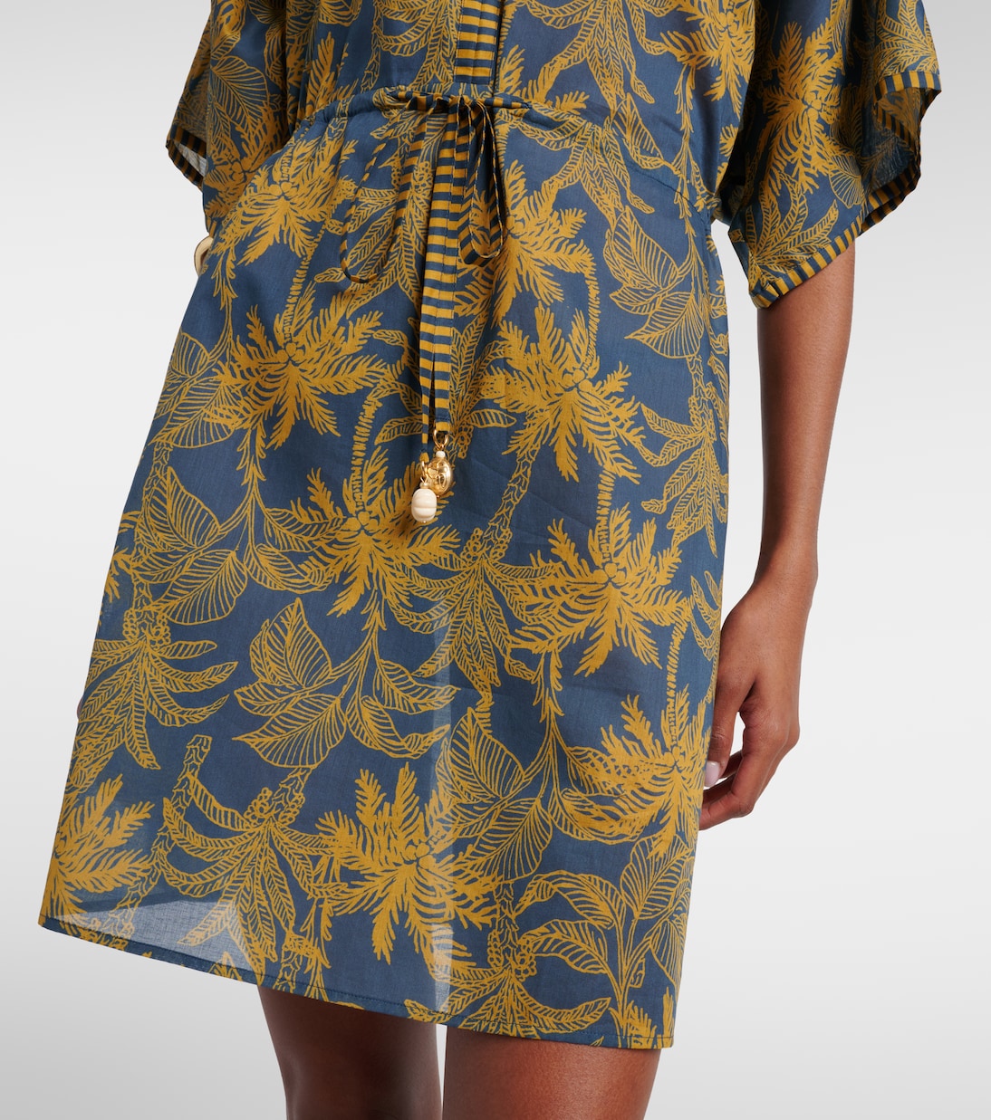 Peninsule cotton voile minidress | Eres