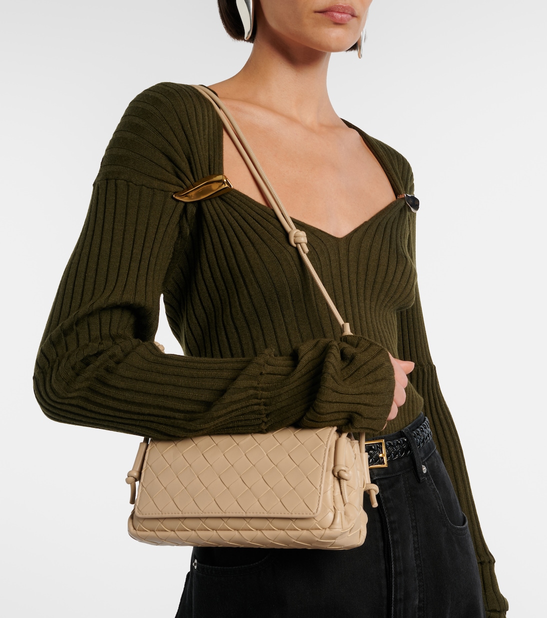 Crossbody Bag Notturno aus Leder | Bottega Veneta