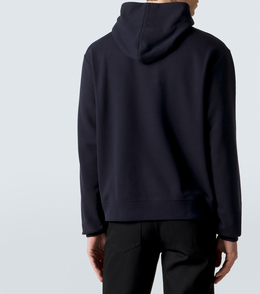 Felpa in jersey di cotone e cashmere con logo | Gucci