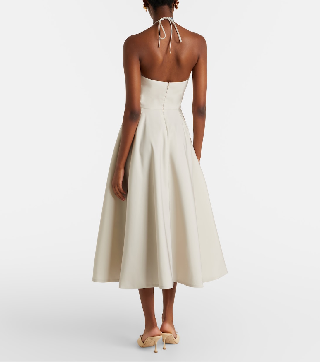 Bedrucktes Cocktailkleid aus Faille | Oscar de la Renta