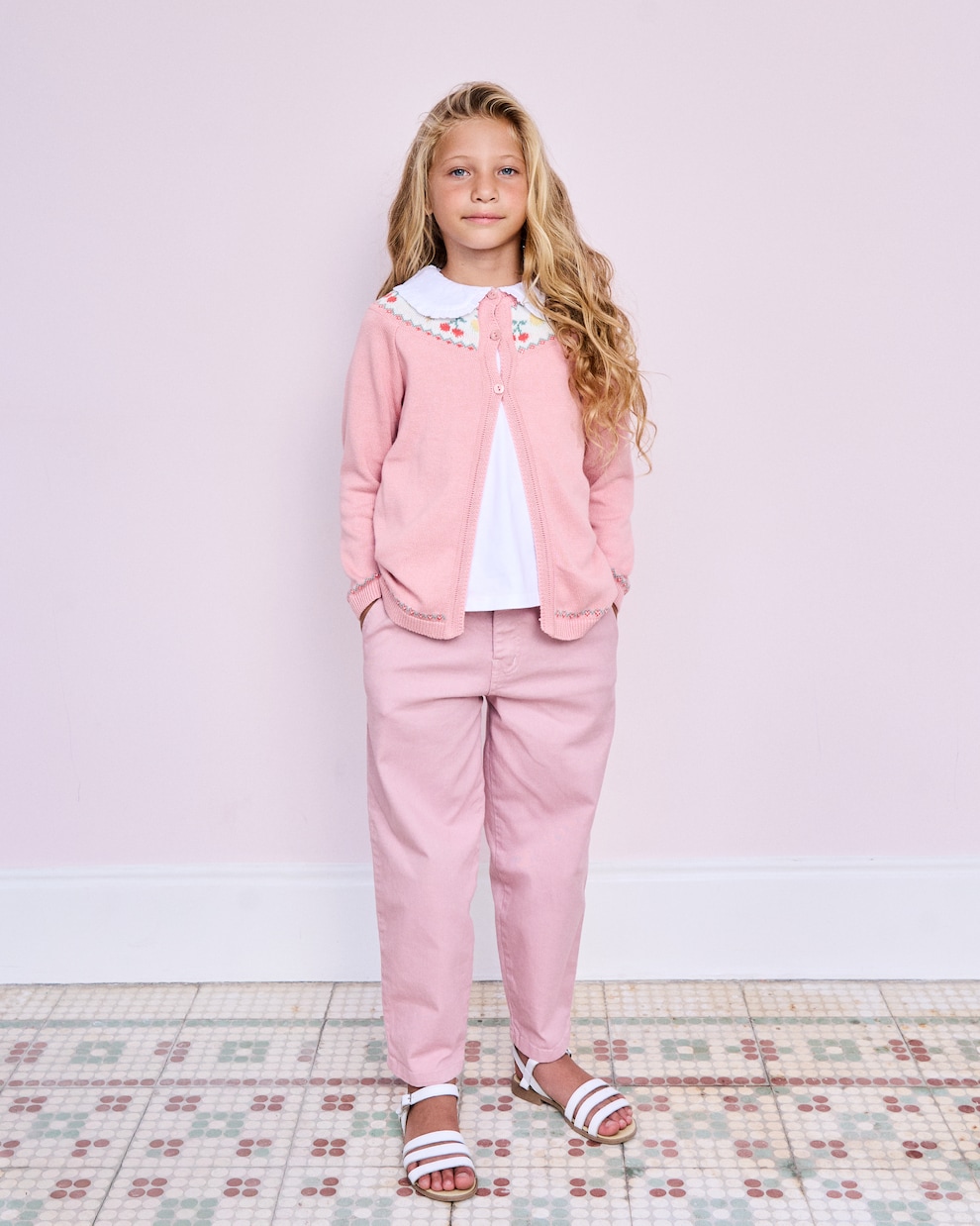 Bébé – Cardigan Helado en coton | La Coqueta