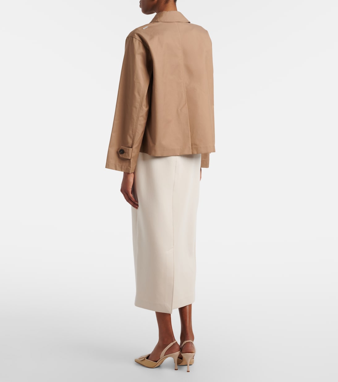 Cadmio cotton-blend jersey pencil skirt | 'S Max Mara