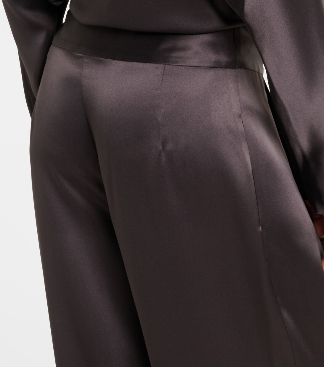 Silk satin wide-leg pants | The Sei