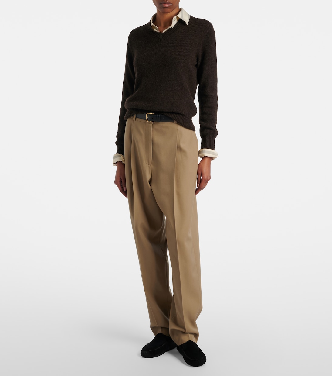 Loafers Lucca aus Kalbshaar | The Row