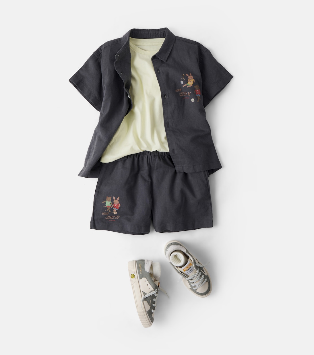 Harvey printed cotton shorts | Konges Sløjd