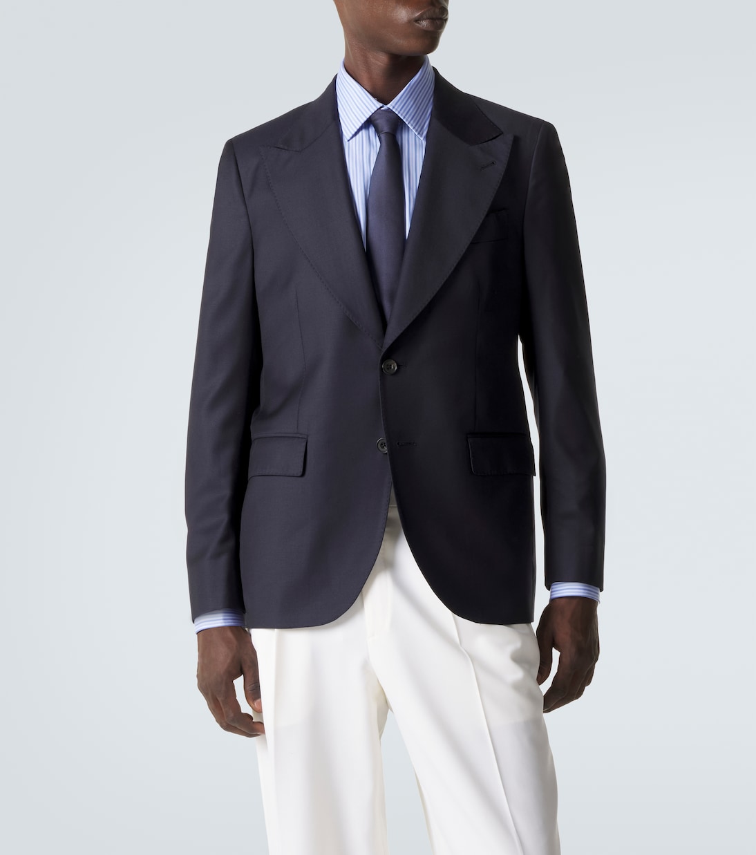 Single-breasted virgin wool blazer | Rubinacci