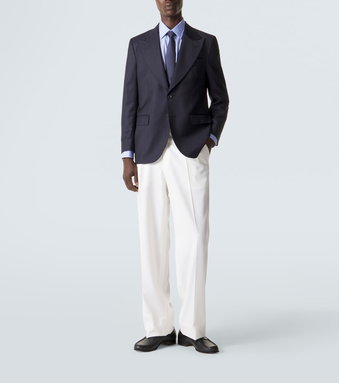 Single-breasted virgin wool blazer | Rubinacci