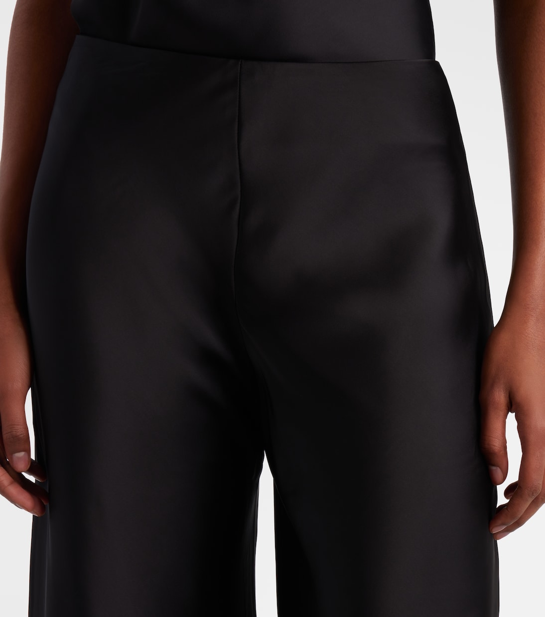 Weite Hose aus Satin | Norma Kamali