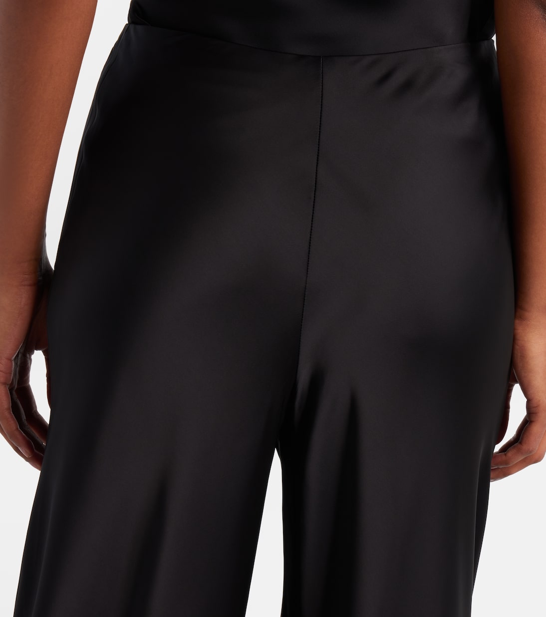 Weite Hose aus Satin | Norma Kamali