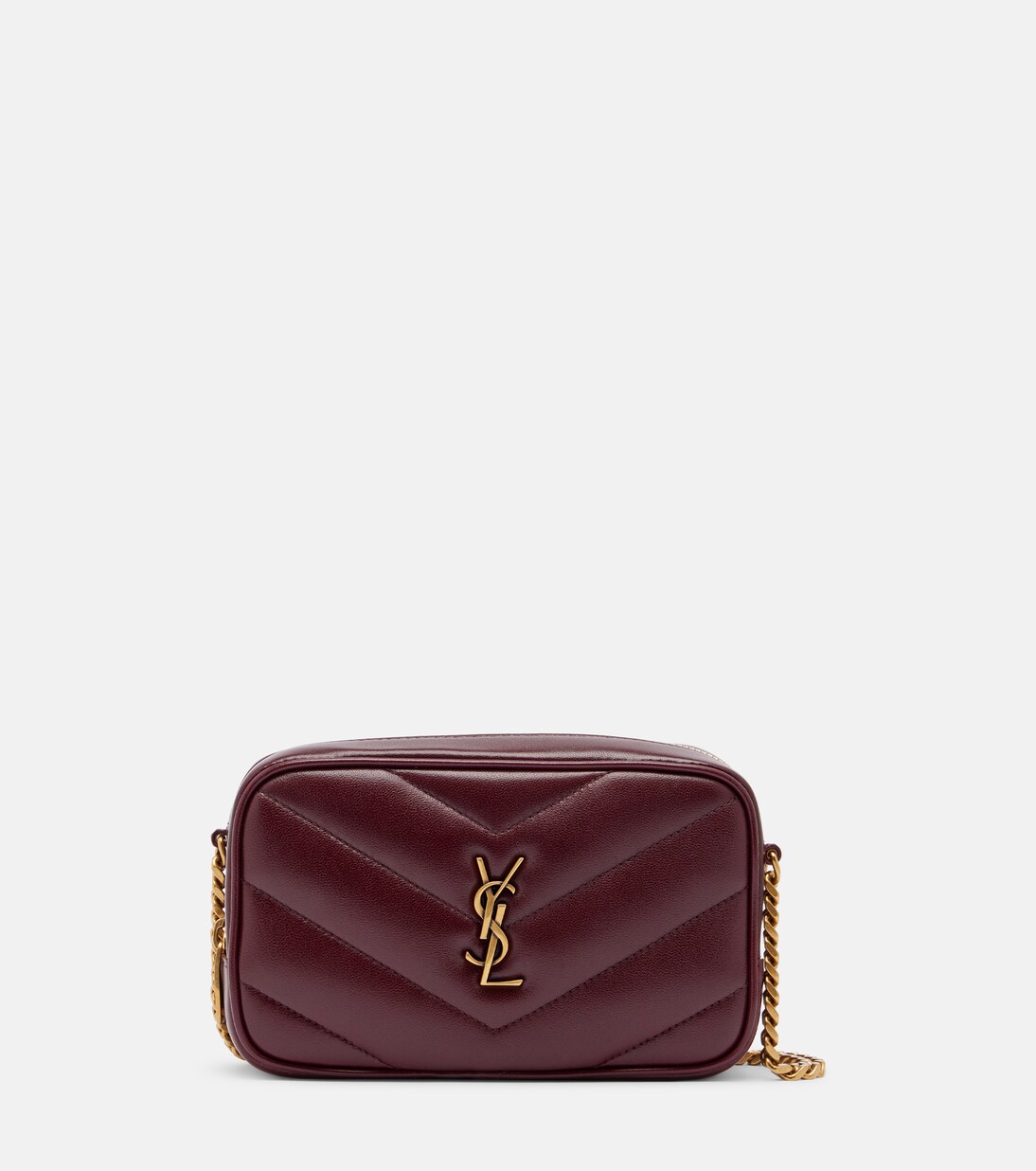 Loulou Mini quilted leather camera bag | Saint Laurent
