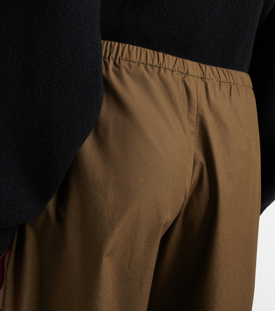 Roma cotton poplin wide-leg pants | Khaite