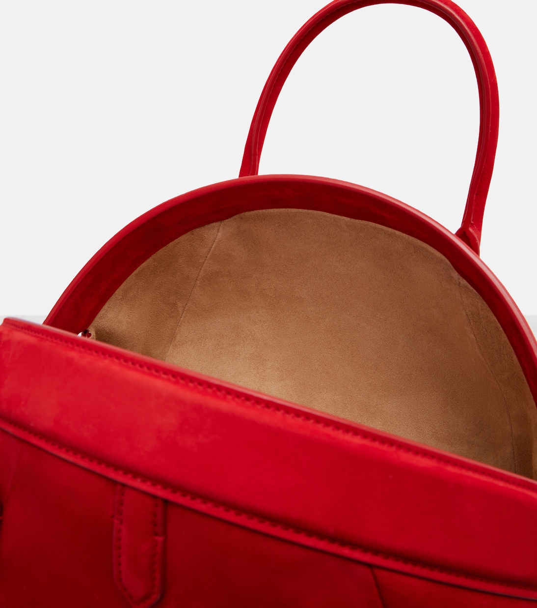 Purse Small suede top-handle bag | Alaïa