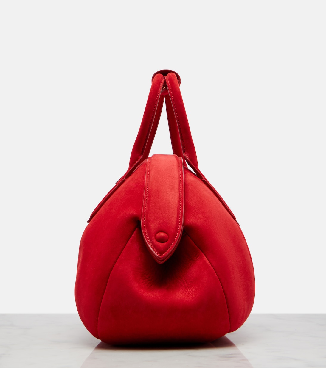 Purse Small suede top-handle bag | Alaïa