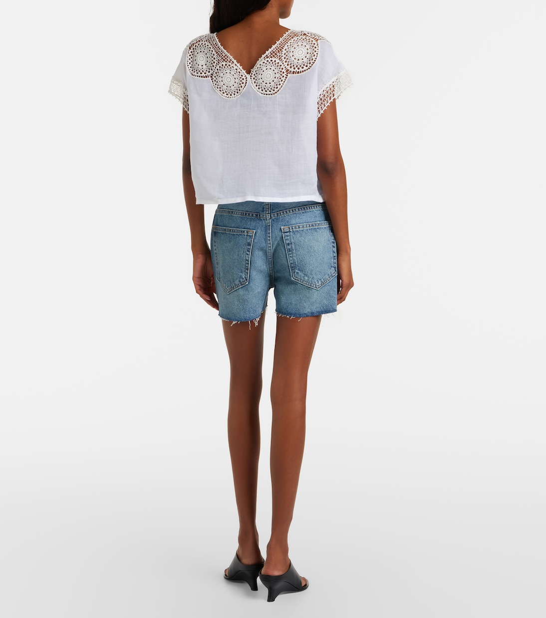 Cobain denim shorts | Nili Lotan