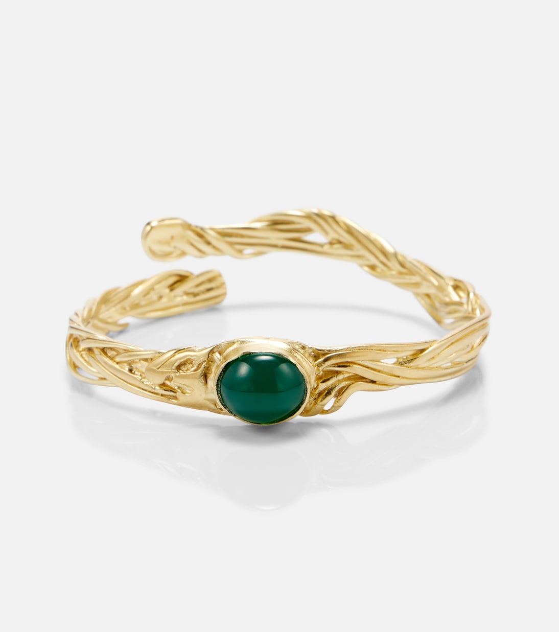 Delphi 24kt gold-plated bangle  | Ysso