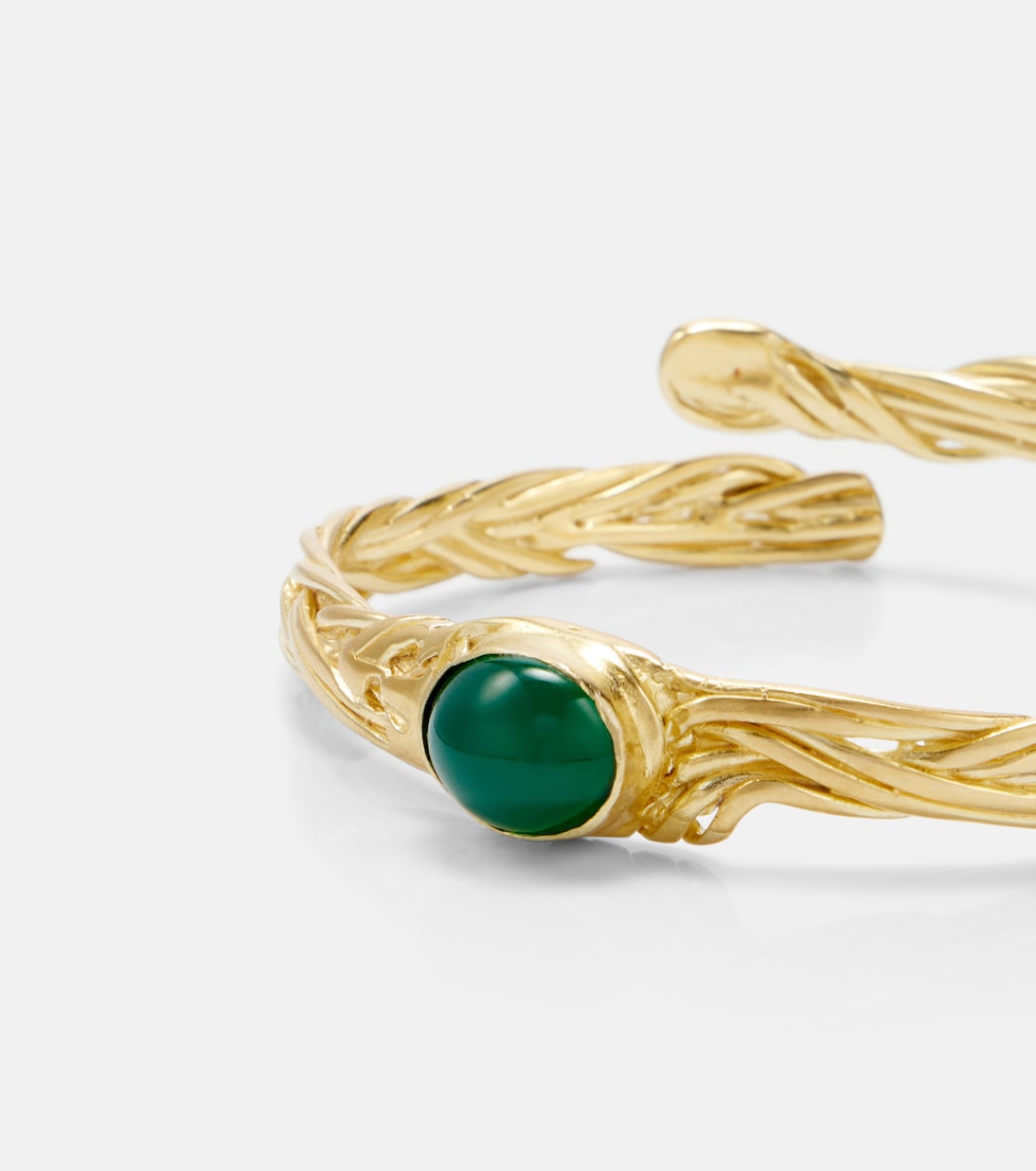 Delphi 24kt gold-plated bangle  | Ysso