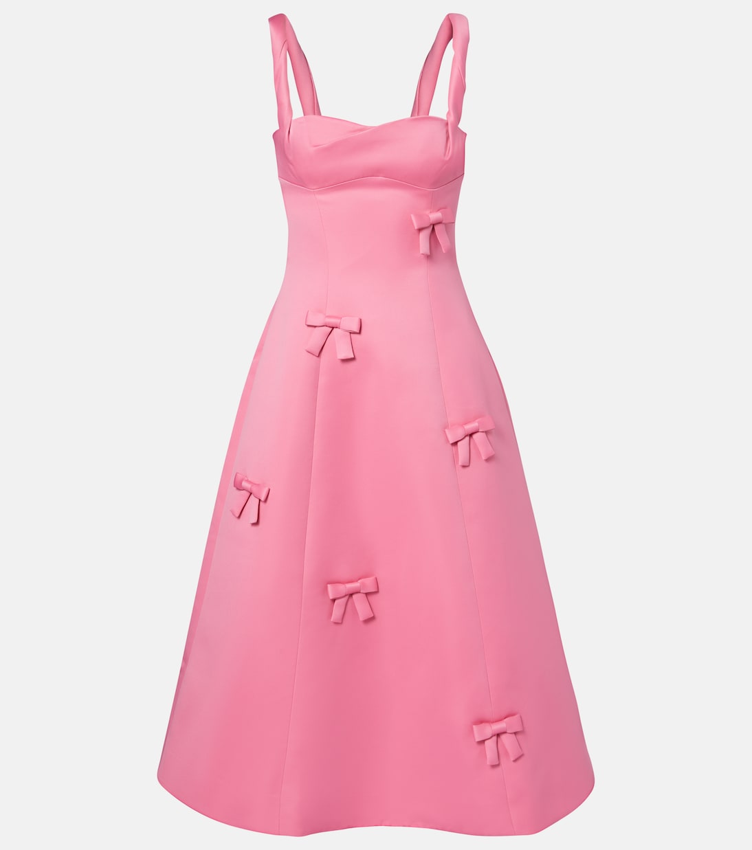 Beatrice bow-detail midi dress | Leo Lin