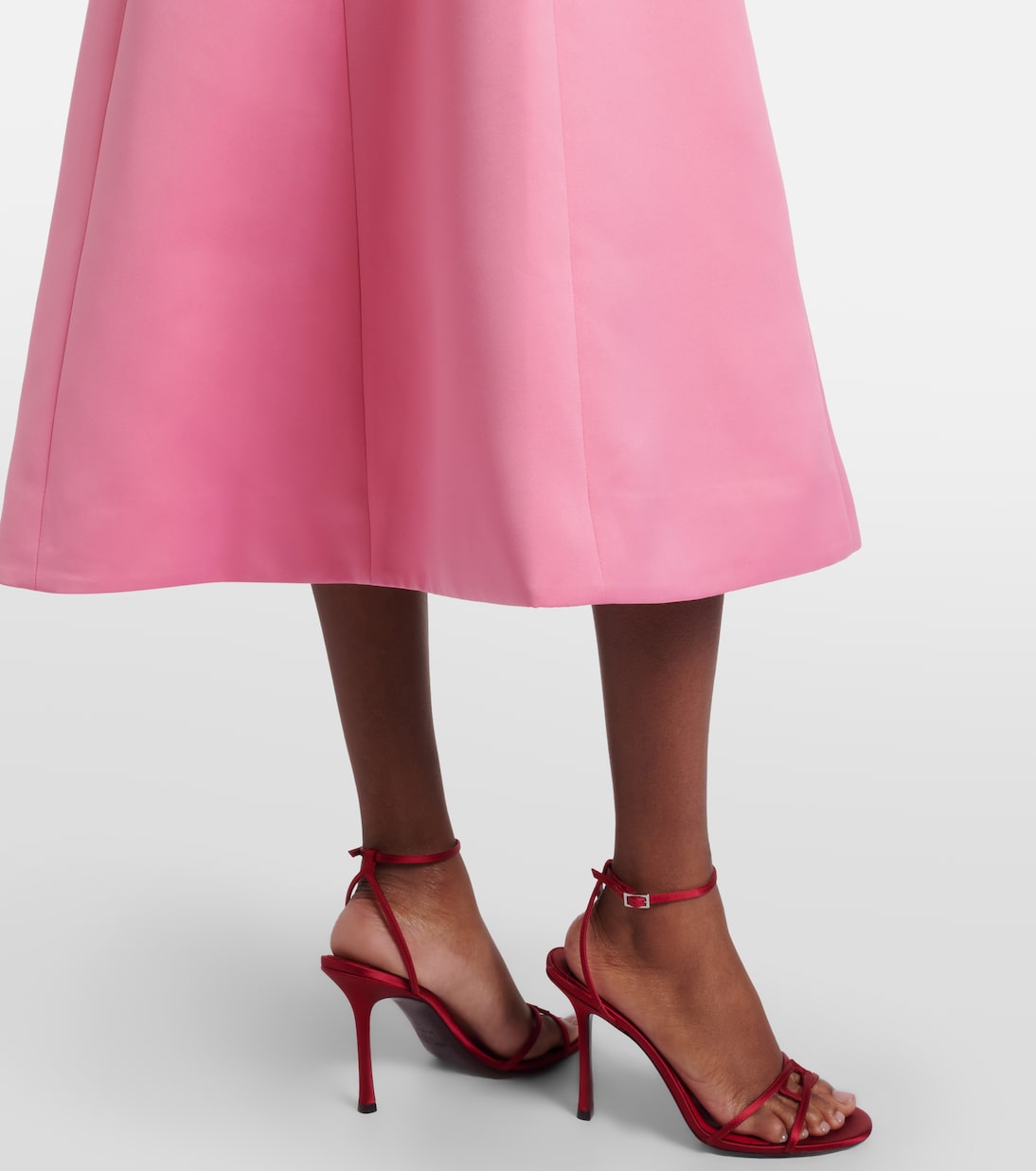 Beatrice bow-detail midi dress | Leo Lin
