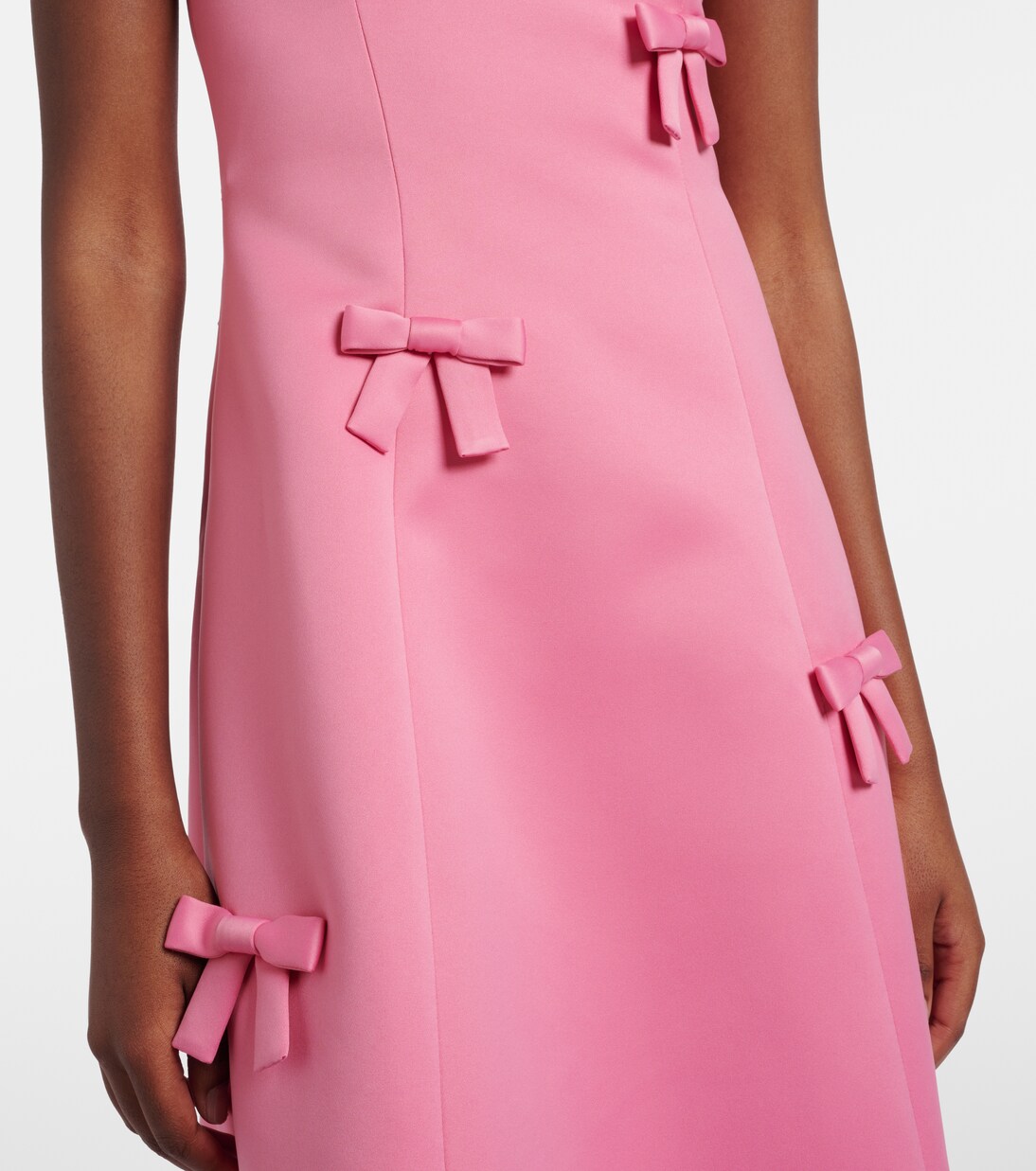 Beatrice bow-detail midi dress | Leo Lin