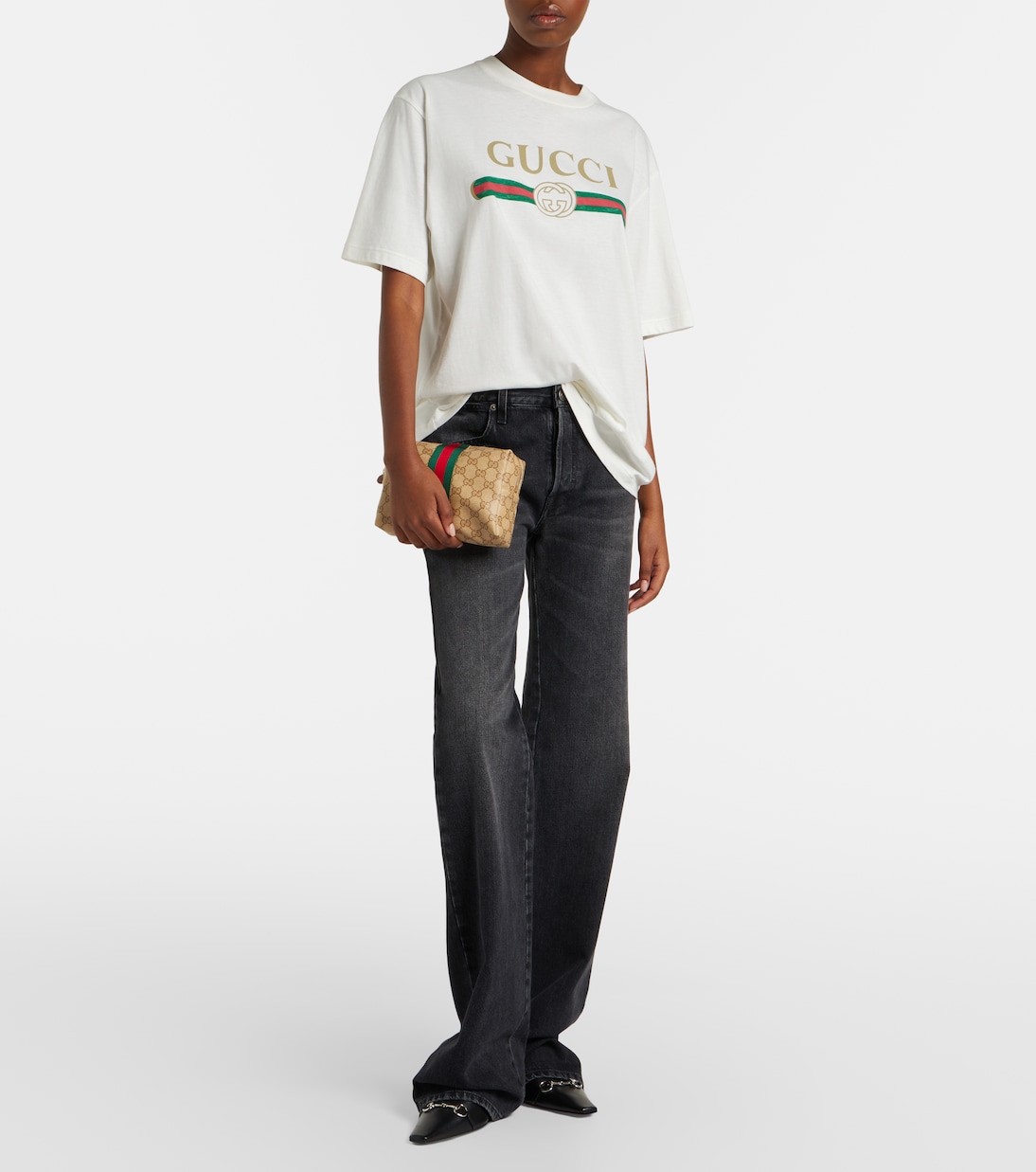 Pochette Essence Mini en GG Canvas | Gucci