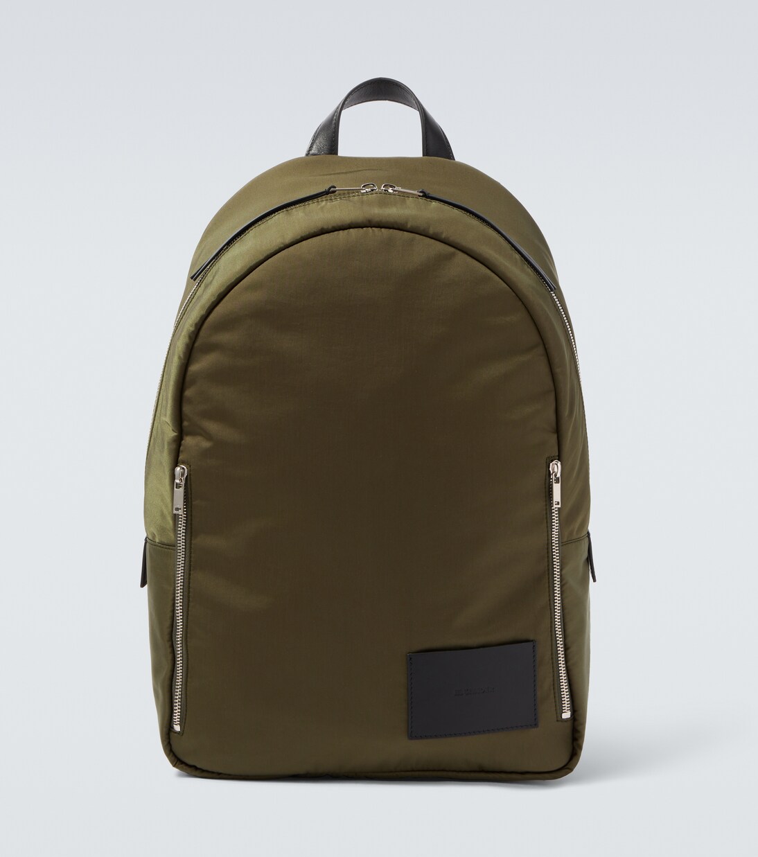 Sac à dos à finitions en cuir | Jil Sander