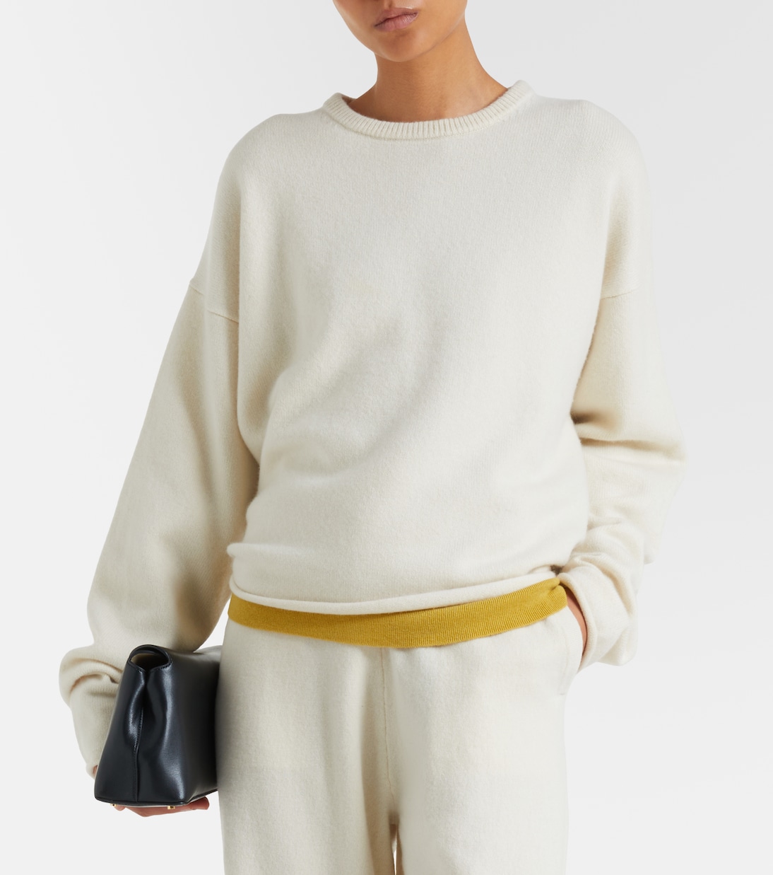N°426 Comfy cashmere-blend sweater  | Extreme Cashmere