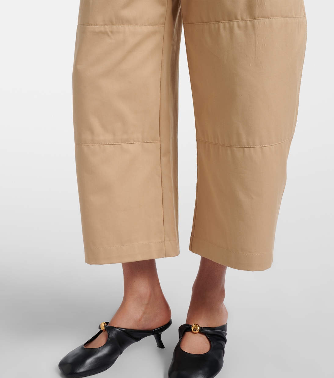 Cropped-Hose aus Baumwolle | Loewe