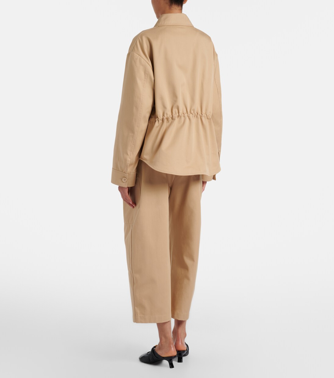 Cropped-Hose aus Baumwolle | Loewe