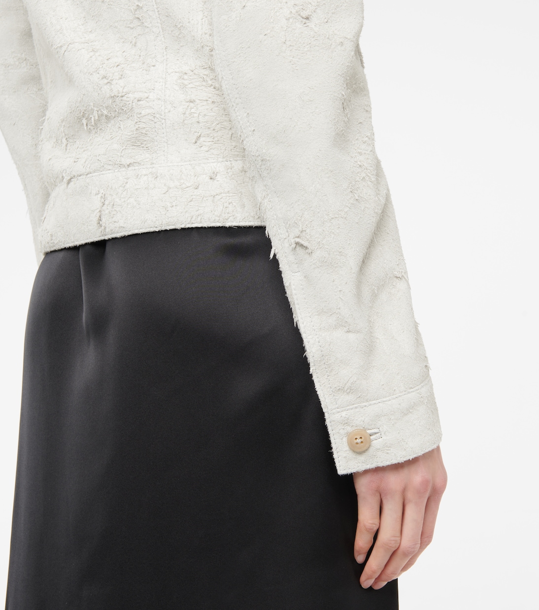 Jacke Anne aus Veloursleder | Ann Demeulemeester