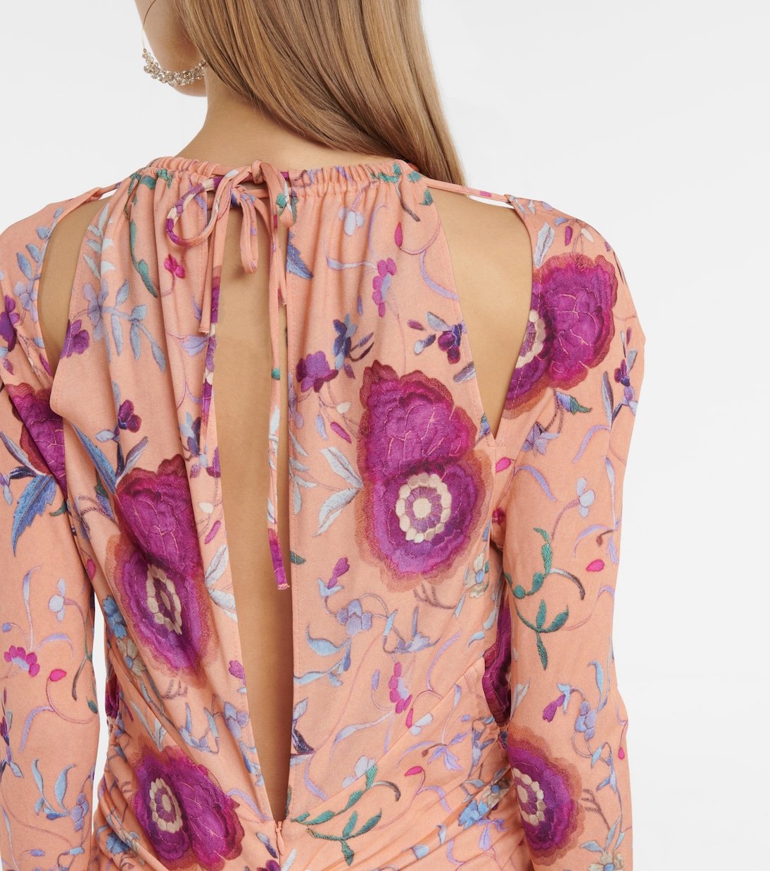 Robe midi Jadessi à fleurs | Isabel Marant