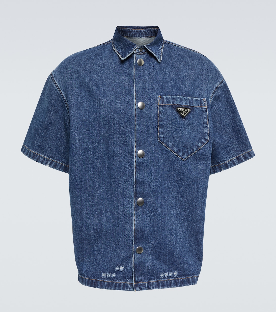 Hemd aus Denim | Prada