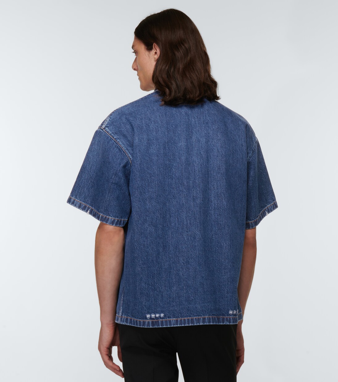 Hemd aus Denim | Prada