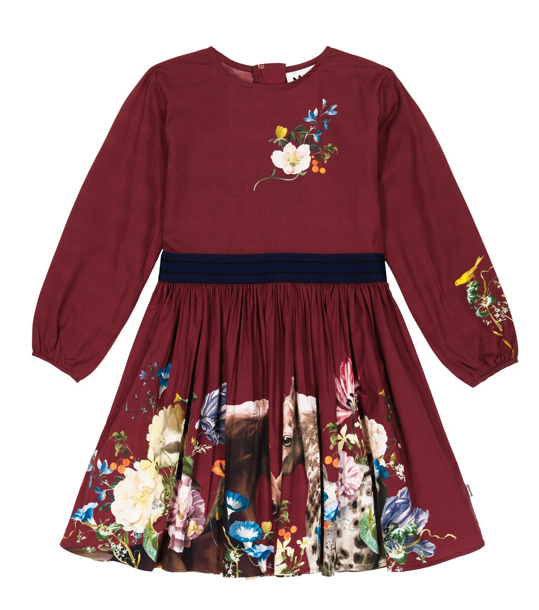 Christine printed cotton-blend dress | Molo