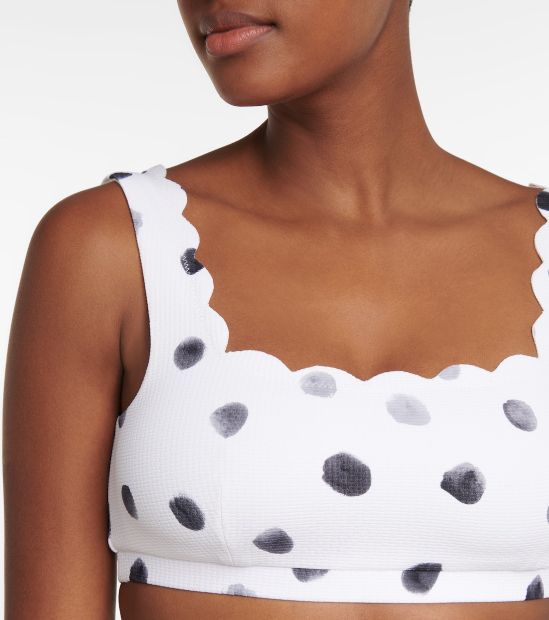 Haut de bikini Palm Spring à pois | Marysia