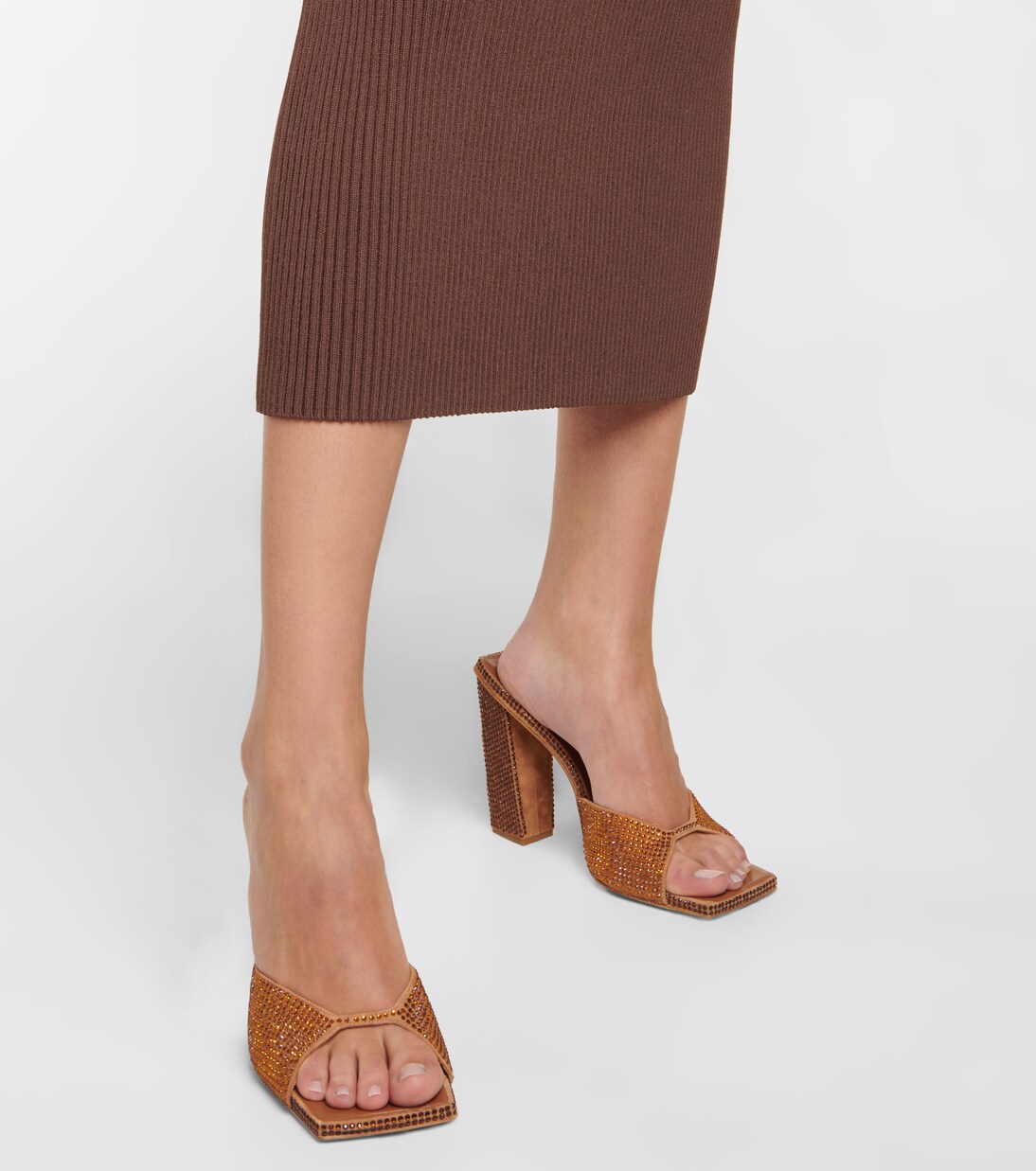 Rosie 14 crystal-embellished sandals | Gia Borghini