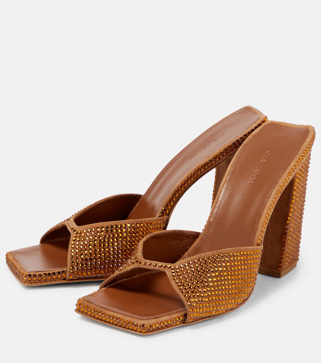 Rosie 14 crystal-embellished sandals | Gia Borghini