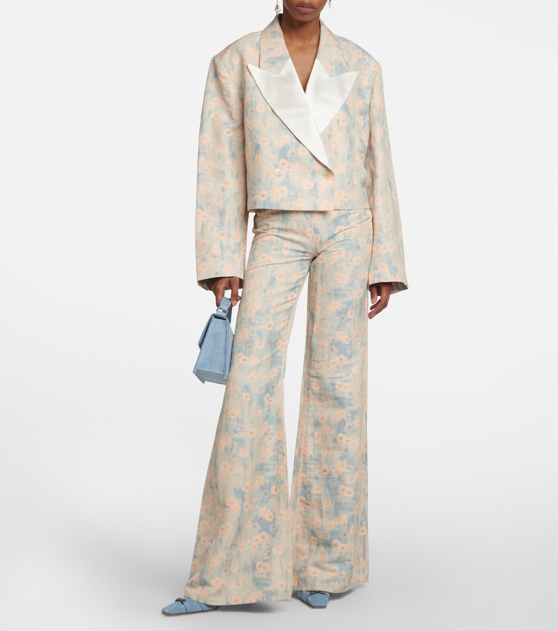 Escarpins en denim à ornements | Acne Studios